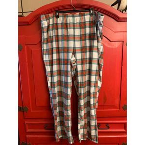 NWT Wondershop 2X Pajama Pants Fleece Plaid Christmas Holiday Soft Giftable NEW